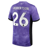 Liverpool Nike Third Stadium Shirt 2023-24 with Robertson 26 printing - Kit Captain