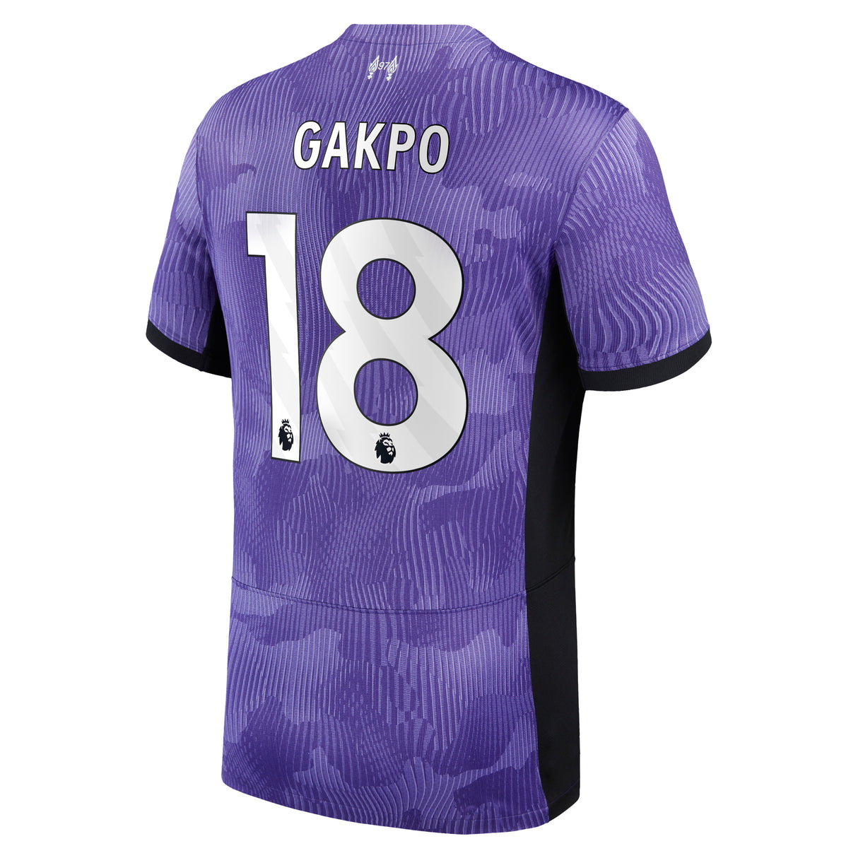 Liverpool Nike Third Stadium Shirt 2023-24 with Gakpo 18 printing - Kit Captain