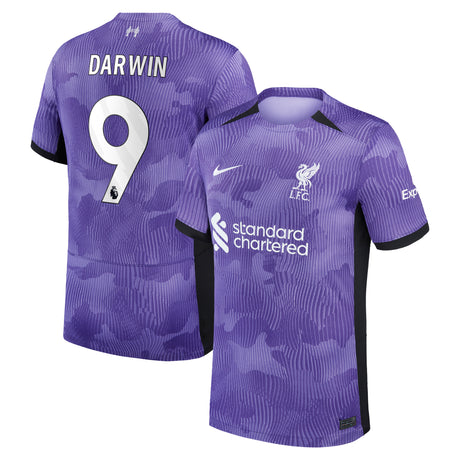 Liverpool Nike Third Stadium Shirt 2023-24 with Darwin 9 printing - Kit Captain