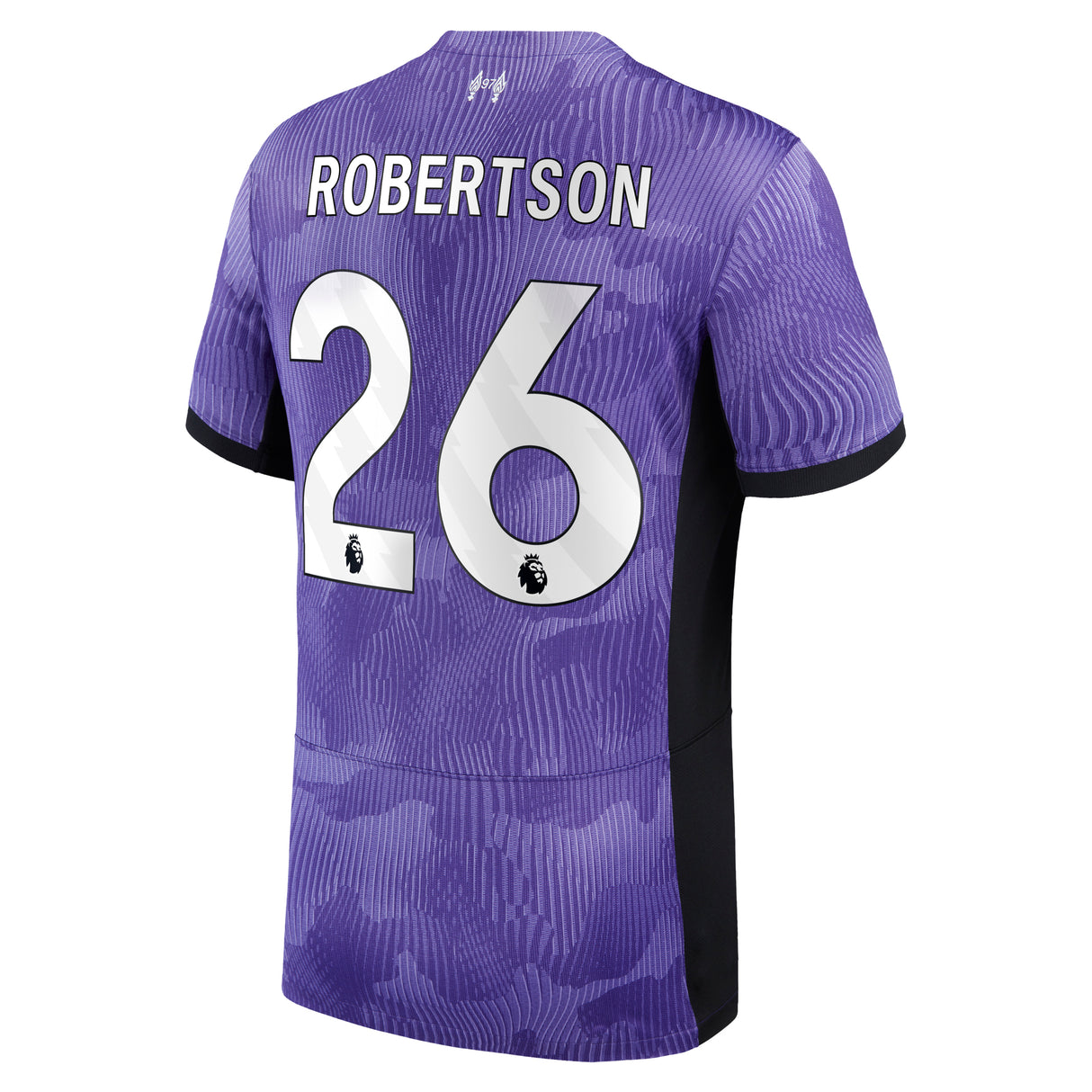 Liverpool Nike Third Stadium Shirt 2023-24 - Kids with Robertson 26 printing - Kit Captain