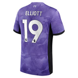 Liverpool Nike Third Stadium Shirt 2023-24 - Kids with Elliott 19 printing - Kit Captain