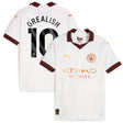 Manchester City Puma Away Shirt 2023-24 - Kids with Grealish 10 printing - Kit Captain