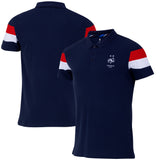 France Graphic Stripe Polo - Navy - Mens - Kit Captain