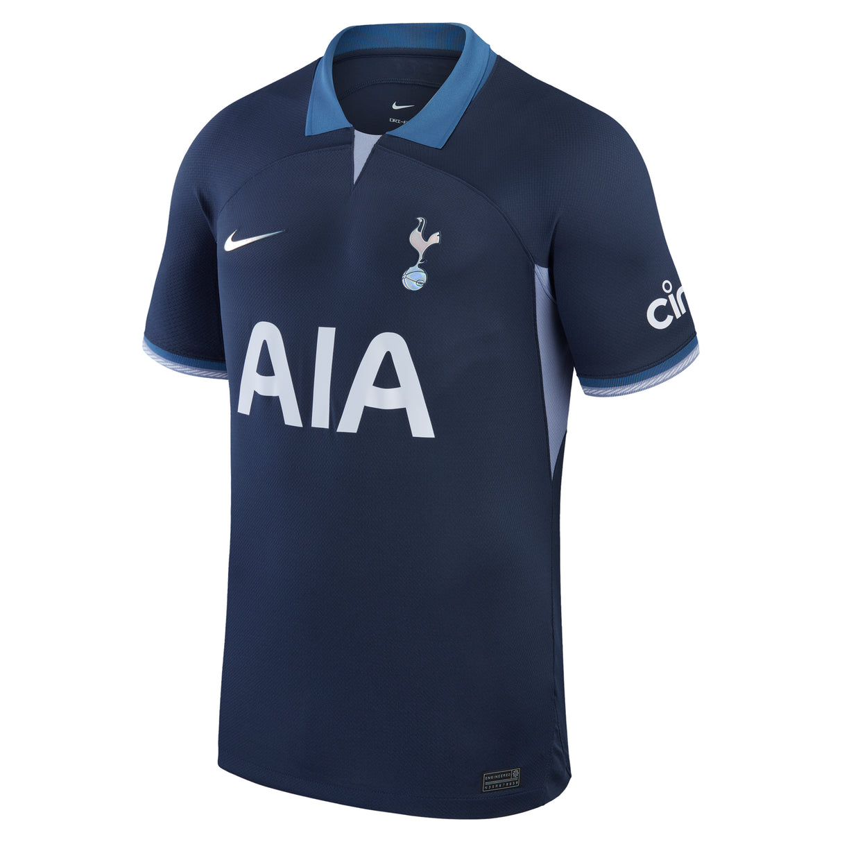 Tottenham Hotspur Nike Away Stadium Shirt 2023-24 with Højbjerg 5 printing - Kit Captain