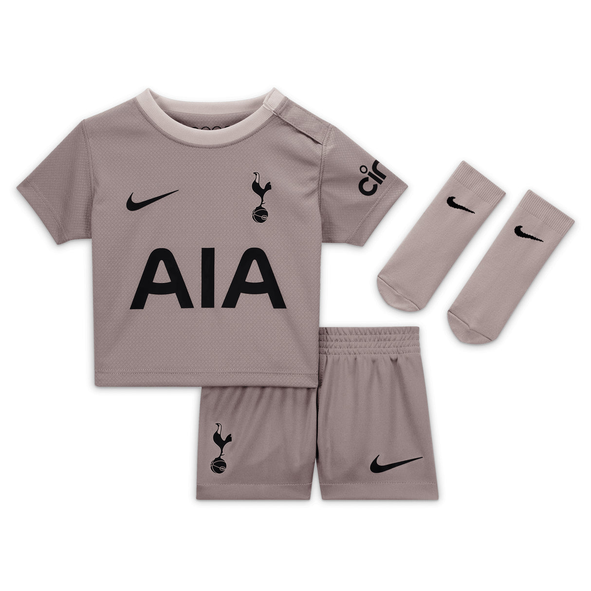 Tottenham Hotspur Nike Third Stadium Kit 2023-24 - Infant with Son 7 printing - Kit Captain