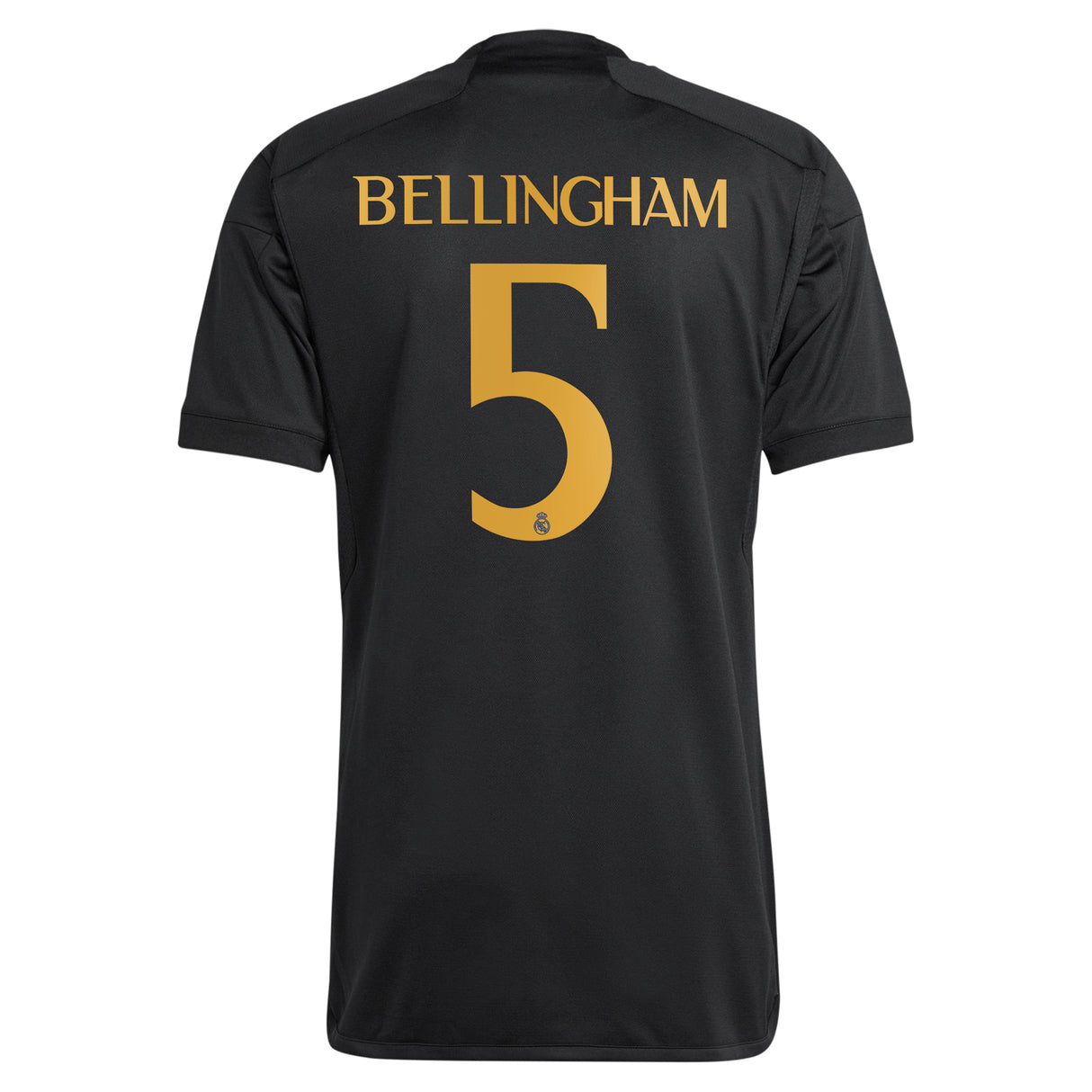 Real Madrid adidas Third Shirt 2023-24 with Bellingham 5 printing - Kit Captain