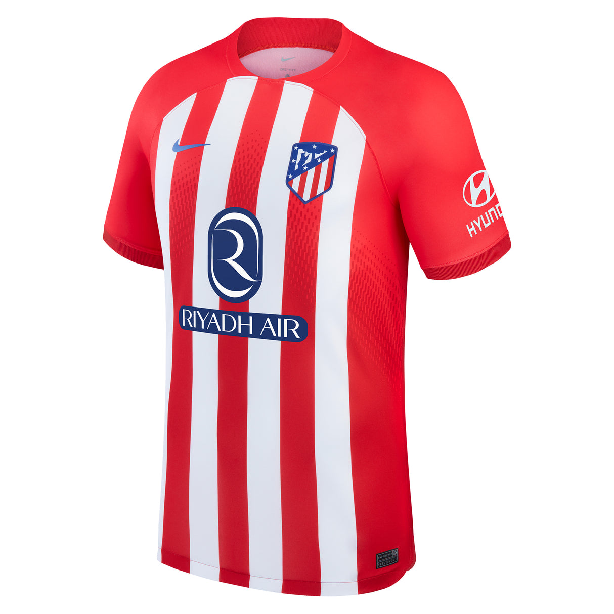 Atlético de Madrid Nike Home Stadium Shirt 2023-24 with Söyüncü 4 printing - Kit Captain