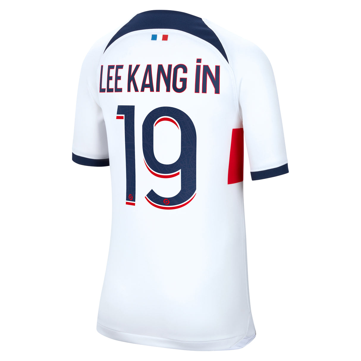 Paris Saint-Germain Nike Away Stadium Shirt 2023-24 - Kids with Lee Kang In 19 printing - Kit Captain