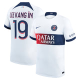 Paris Saint-Germain Nike Away Stadium Shirt 2023-24 with Lee Kang In 19 printing - Kit Captain