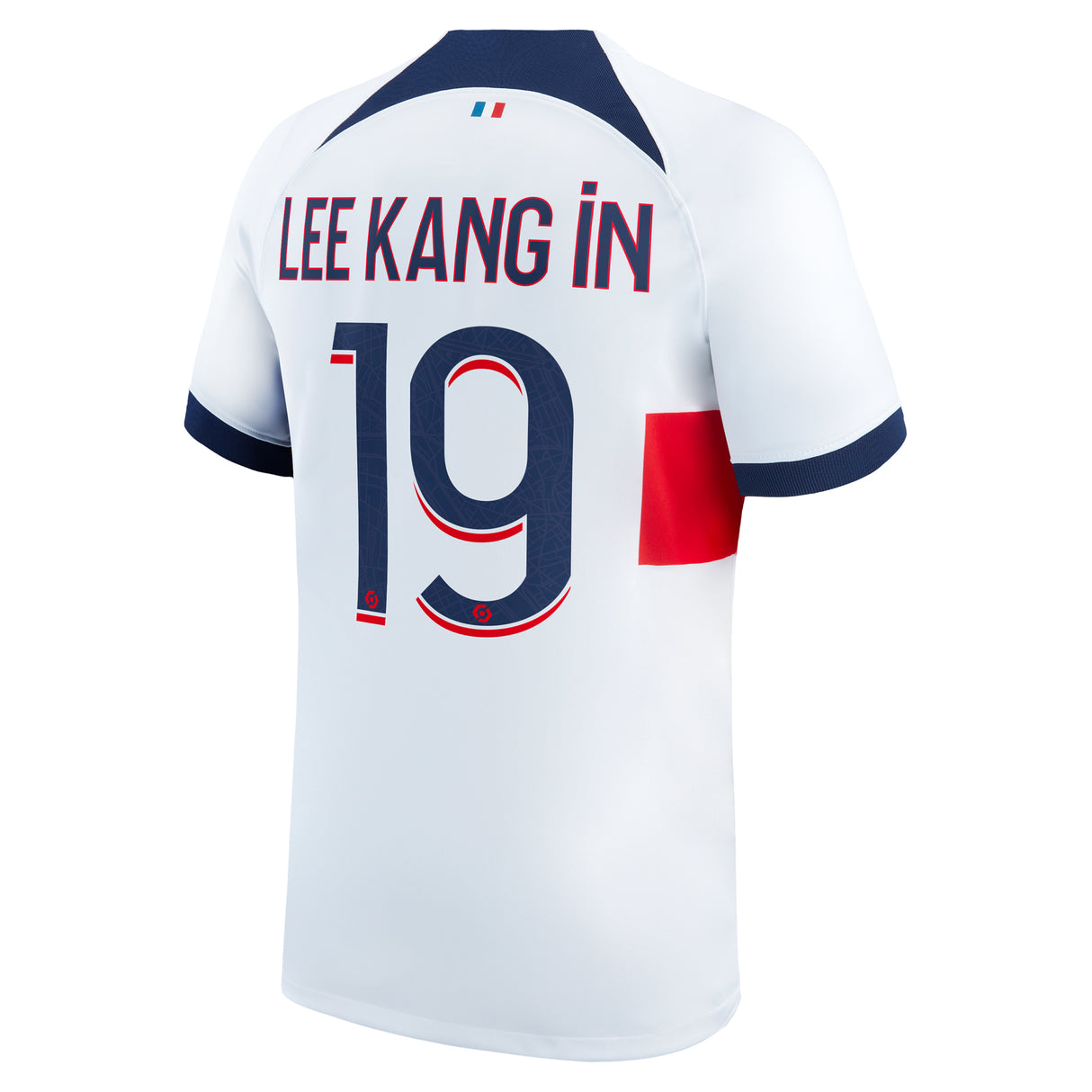 Paris Saint-Germain Nike Away Stadium Shirt 2023-24 with Lee Kang In 19 printing - Kit Captain