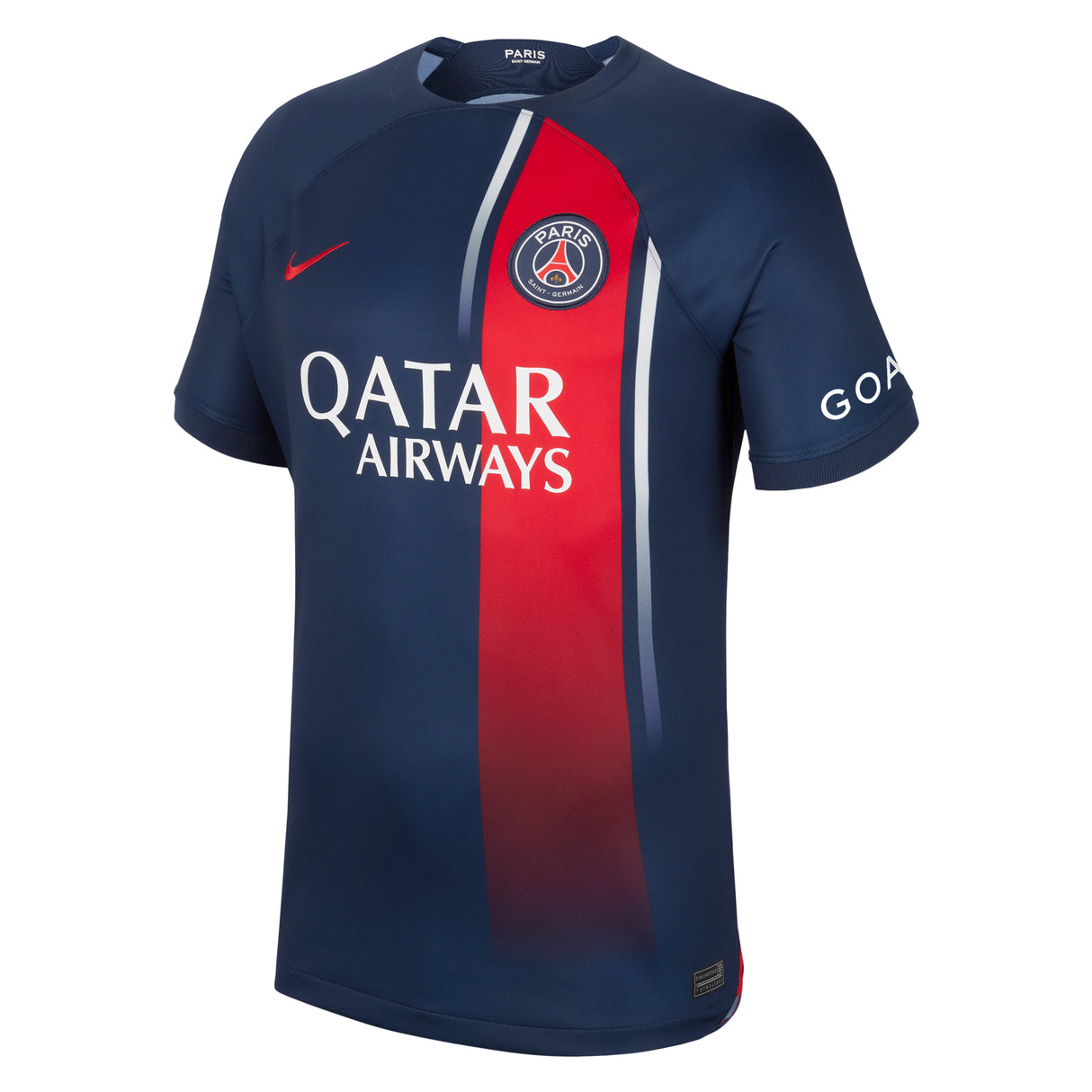 Paris Saint-Germain Nike Home Stadium Shirt 2023-24 with Cher N. 27 printing - Kit Captain