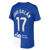 Atletico de Madrid Nike Away Stadium Shirt 2023-24 - Kids with Javi Galán 17 printing - Kit Captain