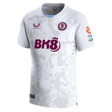 Aston Villa Castore Away Pro Shirt 2023-24 with Diaby 19 printing - Kit Captain