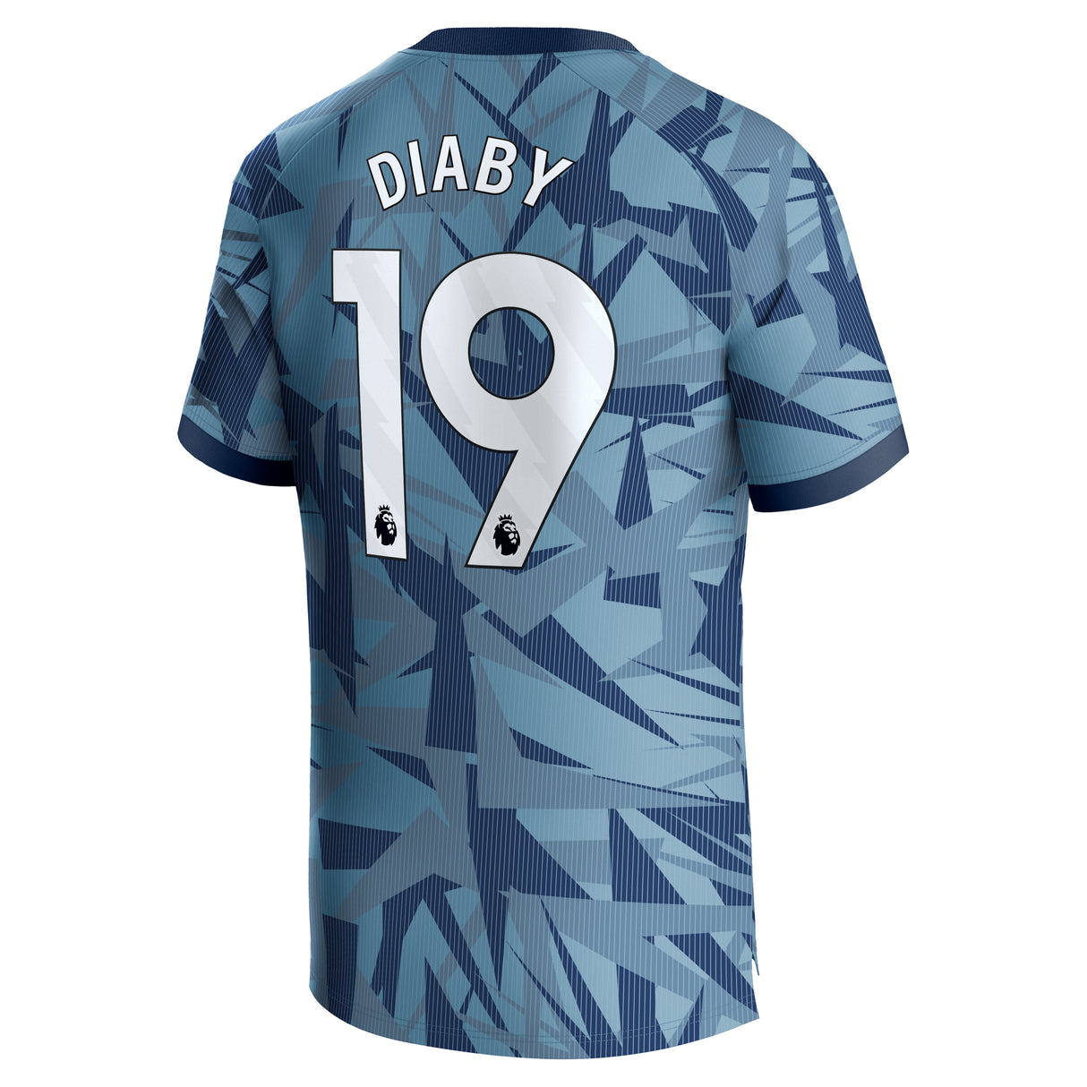 Aston Villa Castore Third Shirt 2023-24 - Kids with Diaby 19 printing - Kit Captain