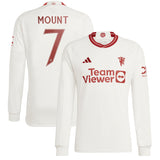 Manchester United Cup Third Shirt 2023-24 - Long sleeve with Mount 7 printing - Kit Captain