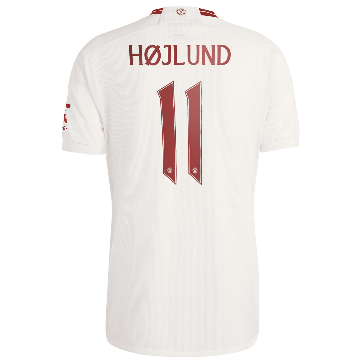 Manchester United Cup Third Shirt 2023-24 with Højlund 11 printing - Kit Captain