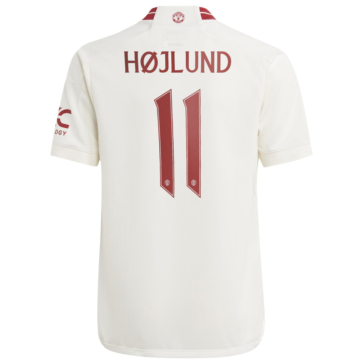 Manchester United Cup Third Shirt 2023-24 - Kids with HÃ¸jlund 11 printing - Kit Captain