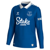 Everton Hummel Home Shirt 2023-24 - Long Sleeve with Dele 20 printing - Kit Captain