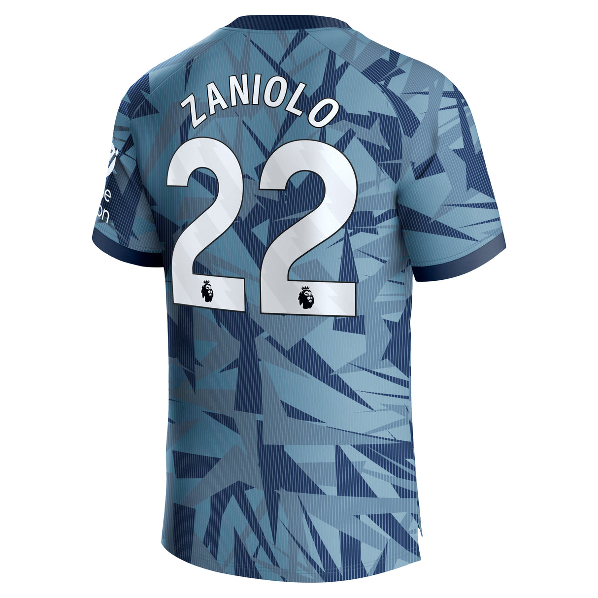 Aston Villa Third Shirt 2023-24 with Zaniolo 22 printing - Kit Captain