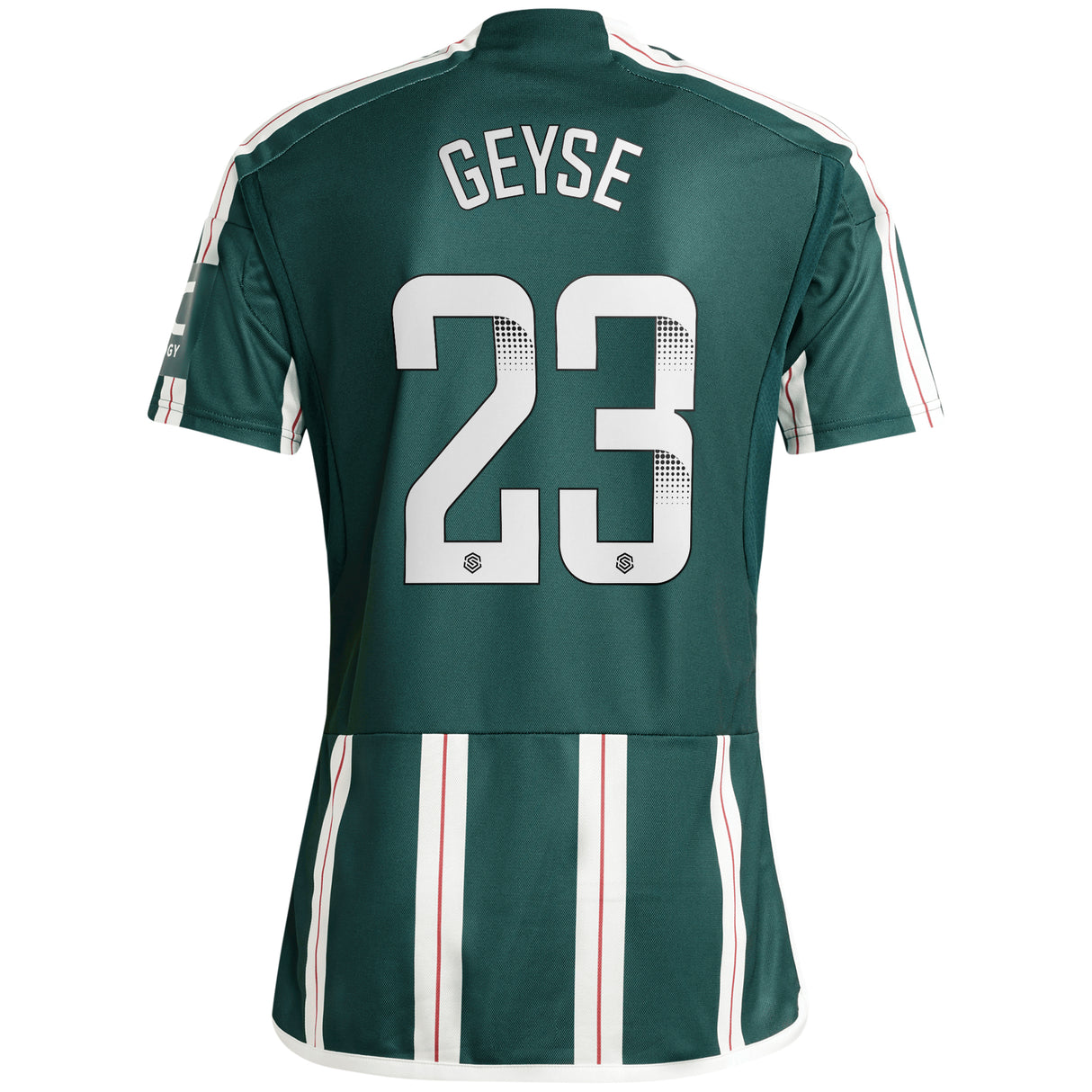 Maillot extérieur Manchester United WSL adidas 2023-24 - Avec flocage Geyse 23