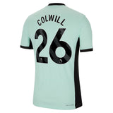 Chelsea Third Vapor Match Shirt 2023-24 with Colwill 26 printing - Kit Captain