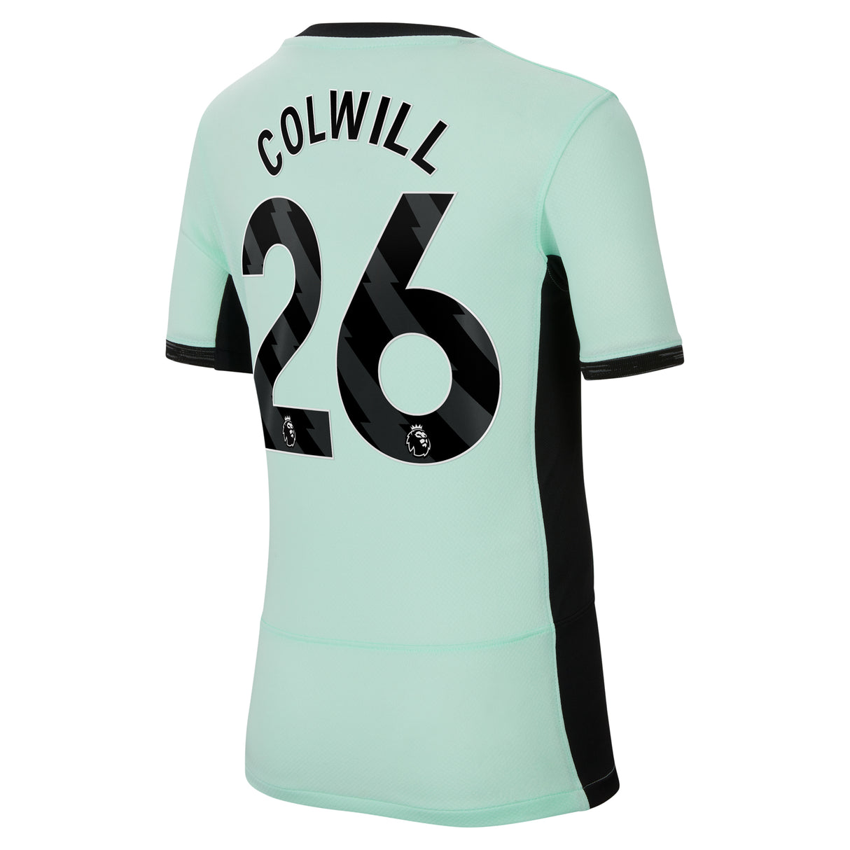 Chelsea Third Stadium Shirt 2023-24 - Kids with Colwill 26 printing - Kit Captain