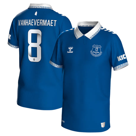 Everton WSL Hummel Home Shirt 2023-24 - Kids -  Vanhaevermaet 8 printing - Kit Captain