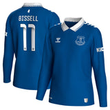 Everton WSL Hummel Home Shirt 2023-24 - Long Sleeve - Kids - With Bissell 11 Printing - Kit Captain