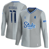 Everton WSL Hummel Third Shirt 2023-24 - Long Sleeve - with Bissell 11 printing - Kit Captain