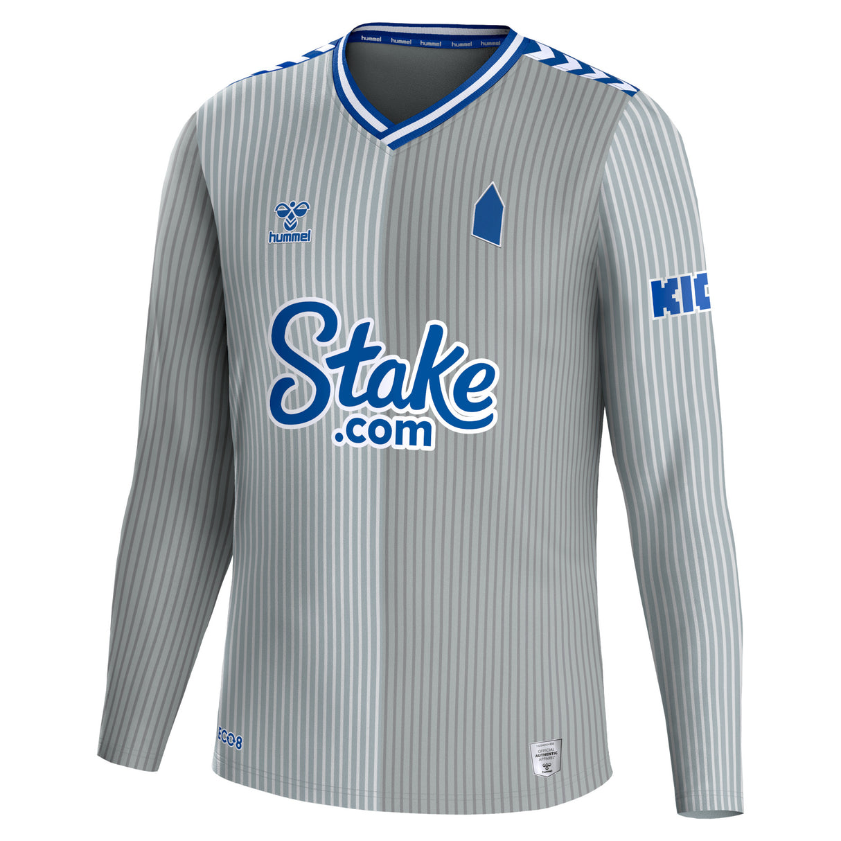 Everton WSL Hummel Third Shirt 2023-24 - Long Sleeve with Vanhaevermaet 8 printing - Kit Captain