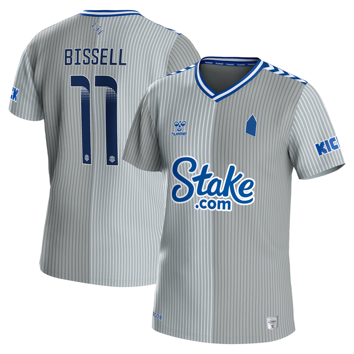 Everton WSL Hummel Third Shirt 2023-24 - with Bissell 11 printing - Kit Captain