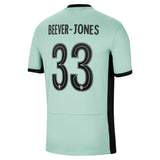 Chelsea Third Stadium Shirt 2023-24 with Beever-Jones 33 printing - Kit Captain