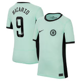 Chelsea WSL Third Stadium Shirt 2023-24 - Kids with Macario 9 printing - Kit Captain