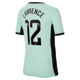 Chelsea WSL Third Stadium Shirt 2023-24 - Kids with Lawrence 12 printing - Kit Captain