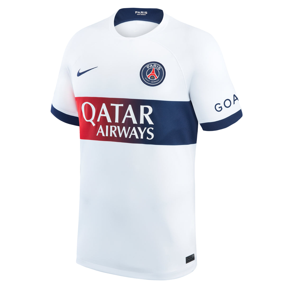 Paris Saint-Germain Nike Away Stadium Shirt 2023-24 with Champions League printing Hakimi 2 - Kit Captain