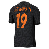 PSG x Jordan Third Dri-FIT ADV Match Shirt 2023-24 with Champions League printing Lee Kang In  19 - Kit Captain