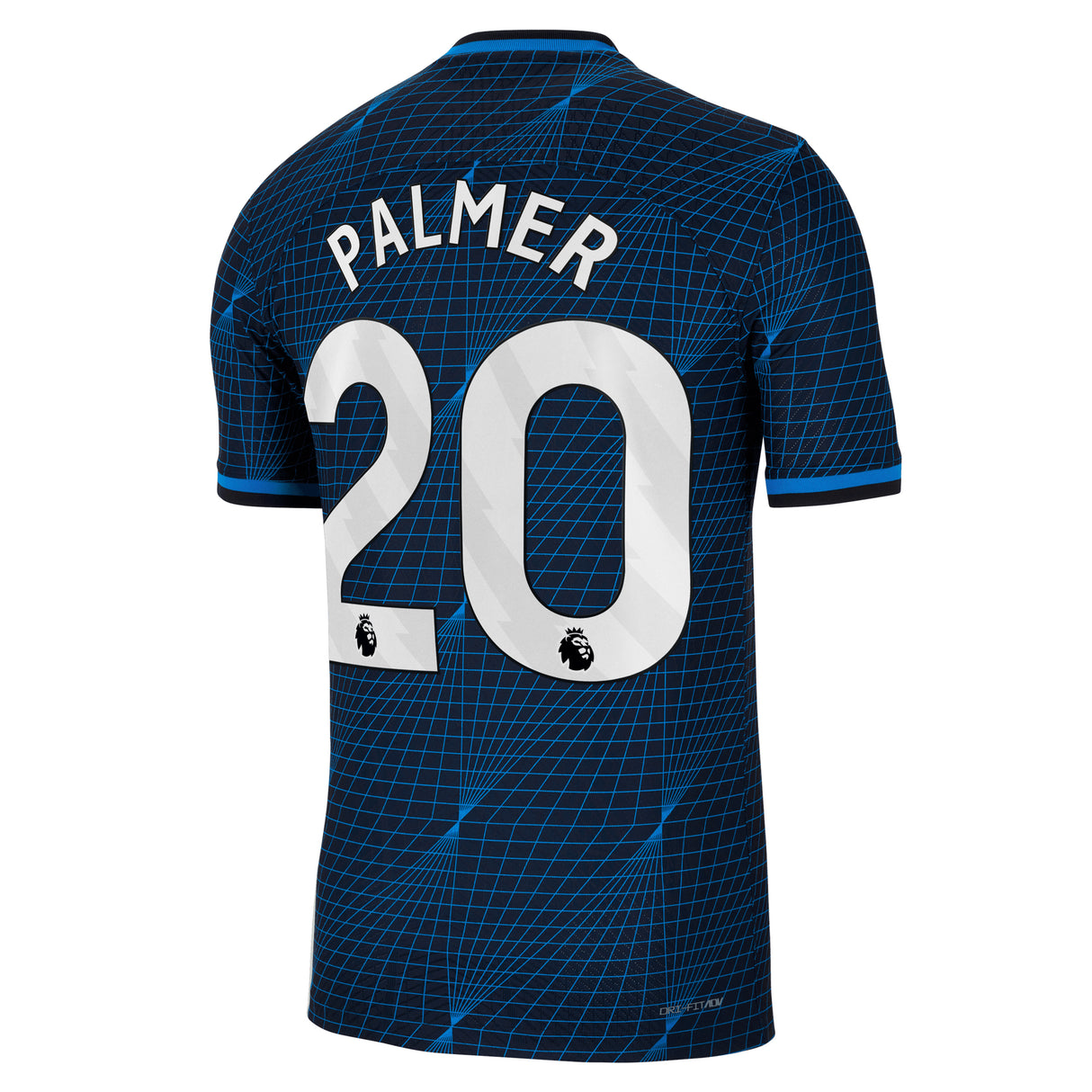 Chelsea Nike Away Vapor Match Shirt 2023-24 -With Palmer 20 Printing - Kit Captain