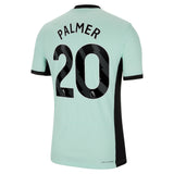 Chelsea Third Vapor Match Shirt 2023-24 with Palmer 20 printing - Kit Captain