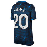 Chelsea Nike Away Stadium Shirt 2023-24 - Kids -With Palmer 20 Printing - Kit Captain