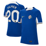 Chelsea Nike Home Stadium Shirt 2023-24 - Kids -With Palmer 20 Printing - Kit Captain