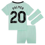 Chelsea Third Stadium Kit 2023-24 - Infants with Palmer 20 printing - Kit Captain