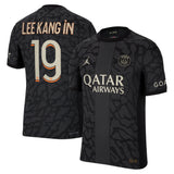 PSG x Jordan Third Dri-FIT ADV Match Shirt 2023-24 with Lee Kang In  19 printing - Kit Captain