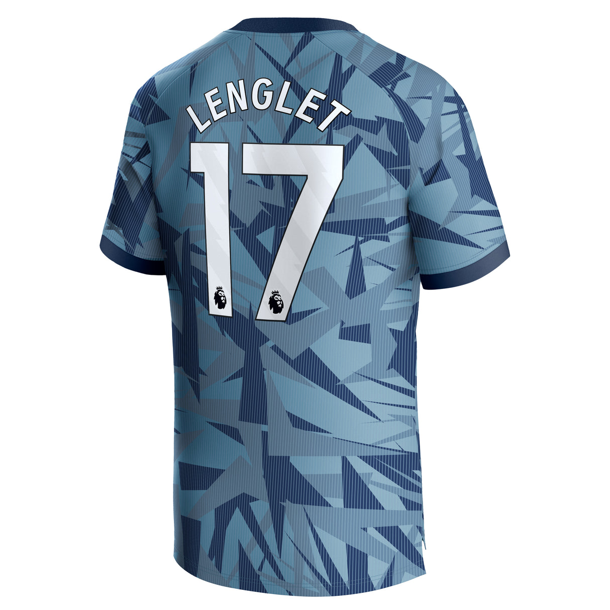 Aston Villa Castore Third Shirt 2023-24 - Kids - With Lenglet 17 Printing - Kit Captain