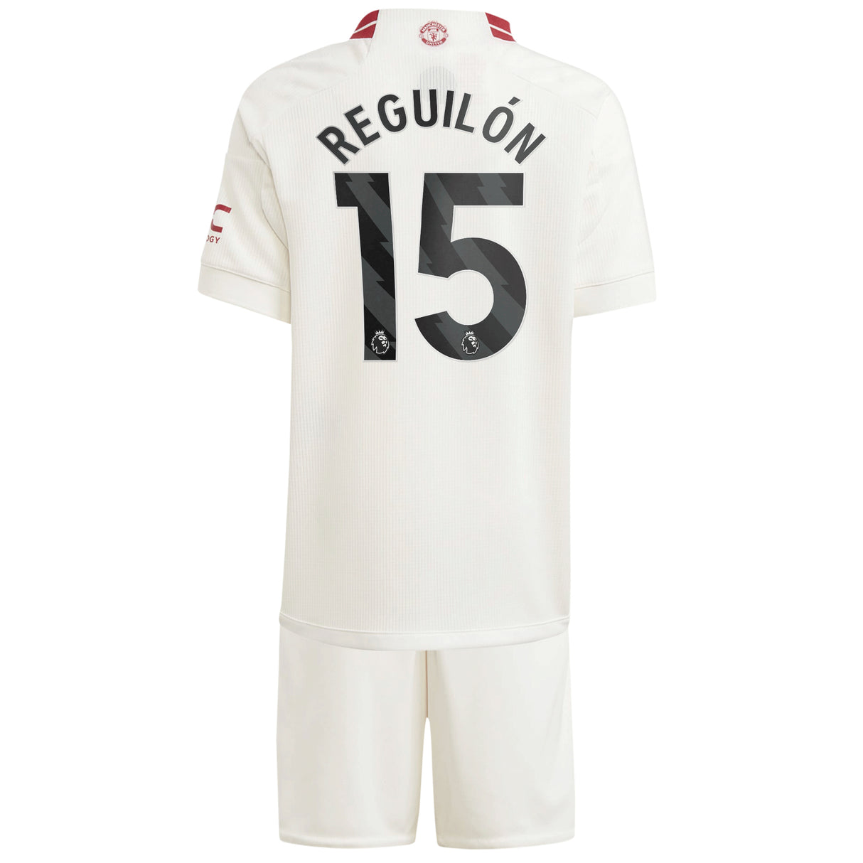 Manchester United EPL Third Mini Kit 2023-24 with Reguilón 15 printing - Kit Captain