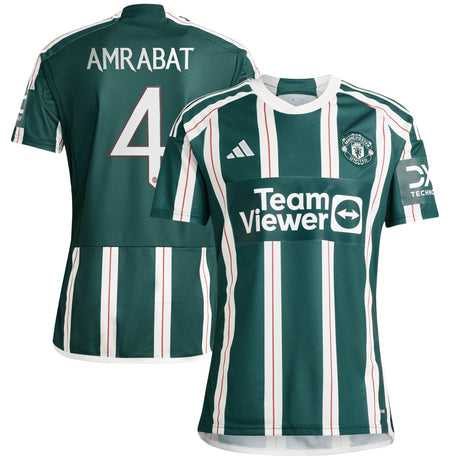 Maillot Extérieur de la Coupe Manchester United 2023-24 avec flocage Amrabat 4