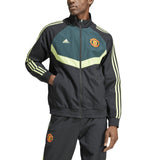 Manchester United adidas Urban Purist Woven Track Top - Black