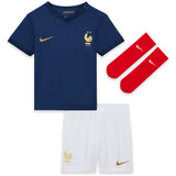 France Home Stadium Kit 2022 - Infant with Todibo 17 printing - Kit Captain