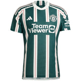 Manchester United Away Authentic Shirt 2023-24 with Hinata 20 printing - Kit Captain