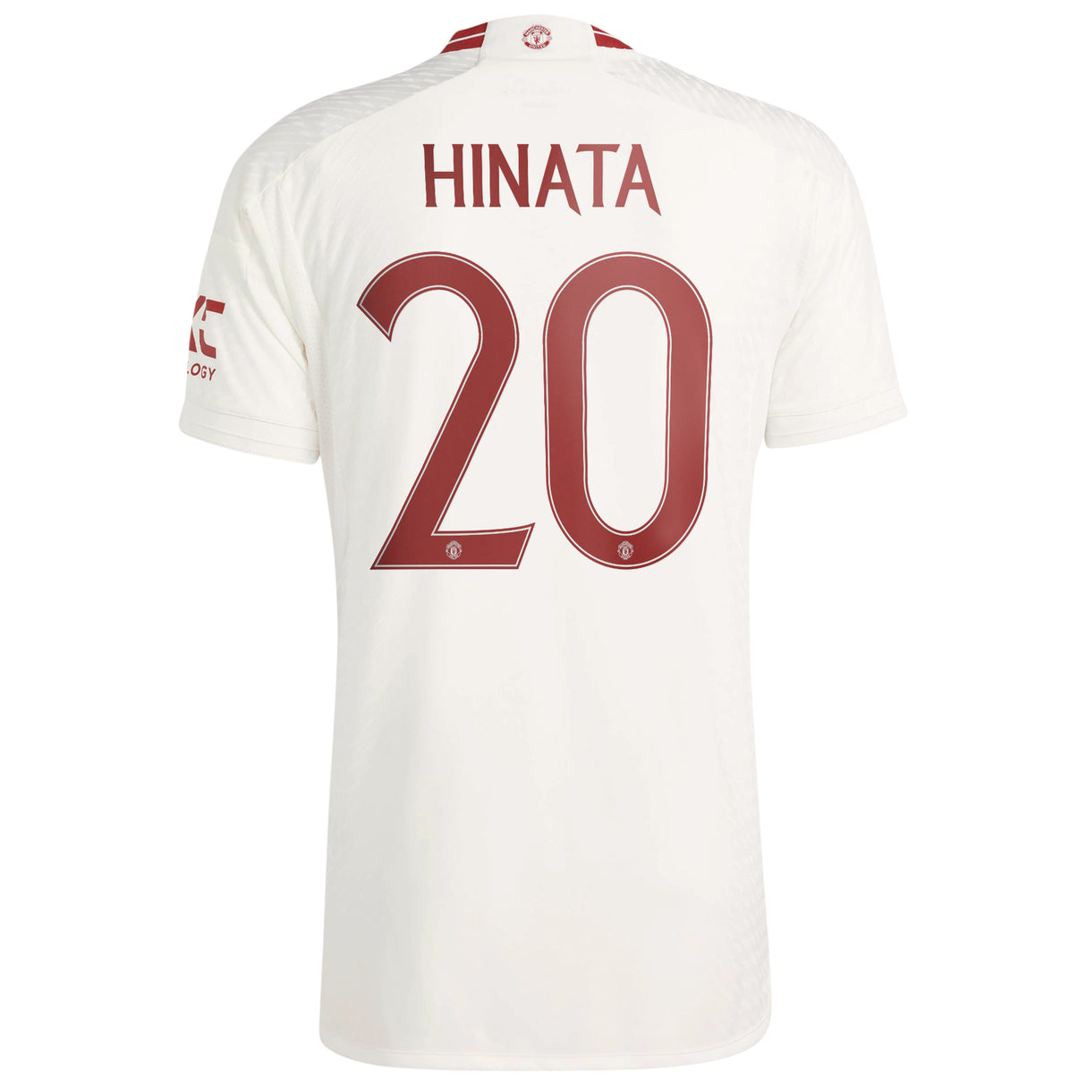 Manchester United Third Authentic Shirt 2023-24 with Hinata 20 printing - Kit Captain