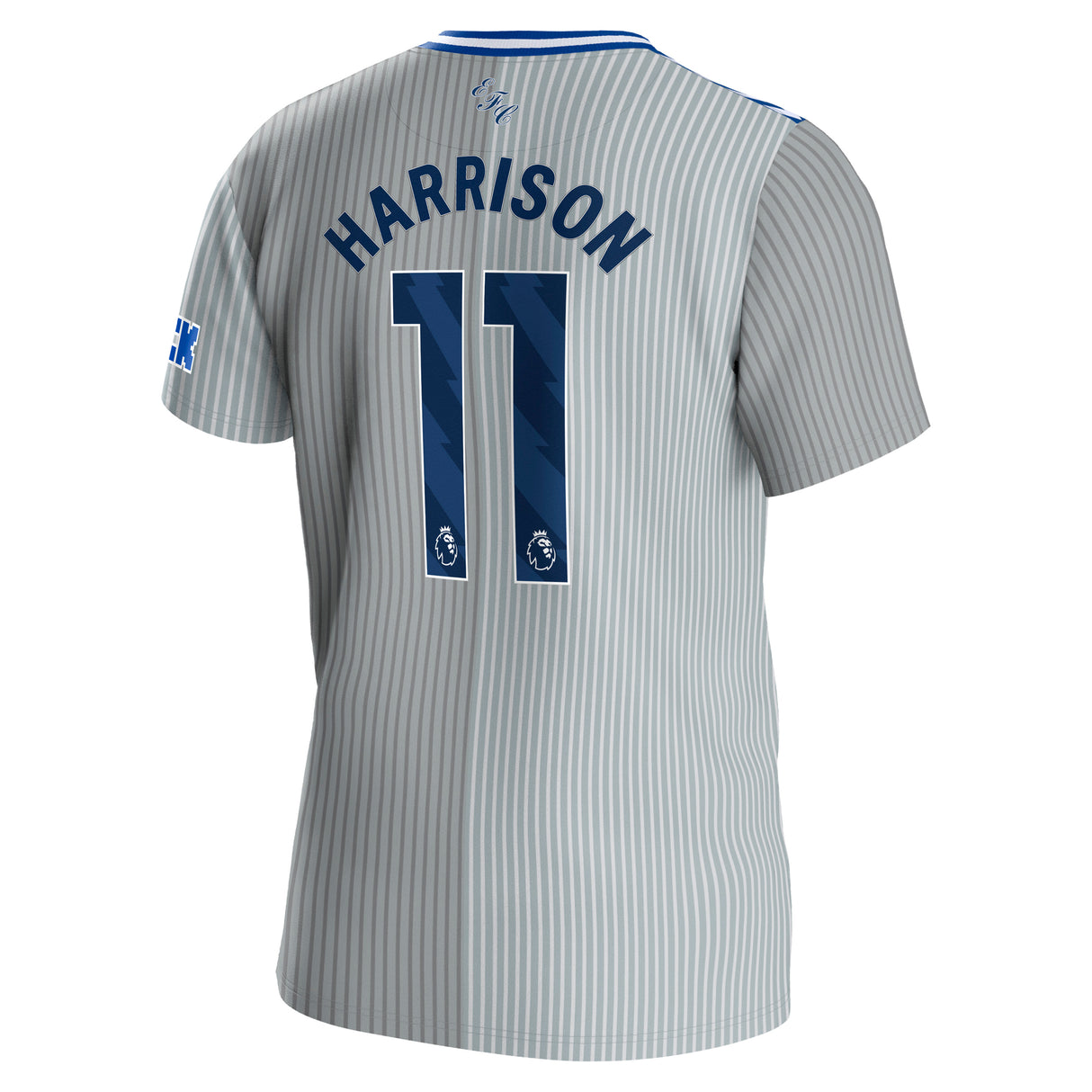 Everton Hummel Third Shirt 2023-24 with Harrison 11 printing - Kit Captain